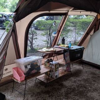 値下げしました アイアンラック キャンプ