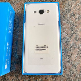 美品】Galaxy A8 White 32 GB au おサイフケータイ