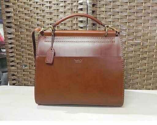 美品 HERZ 棒屋根2wayクラシックショルダー チョコ ラティーゴ(ハードレザー) ショルダーバッグ  ヘルツ 札幌市 白石区 東札幌 美品 HERZ 棒屋根2wayクラシックショルダー チョコ ラティーゴ(ハード