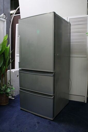 R2122) AQUA アクア 3ドア冷凍冷蔵庫 AQR-271F(S) 272L シルバー 2017年製! 冷蔵庫 店頭取引大歓迎♪