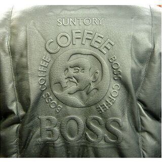 非売品【ボスジャン 10周年記念 Mサイズ】BOSS SUNTORY/サントリー ダウンジャケット 革ジャン 革ジャケット 札幌 西岡店