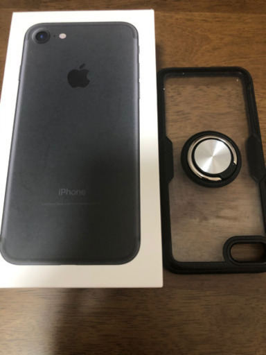 iPhone7 128GB ジェットブラック SIMロック解除済 iPhone 【中古 