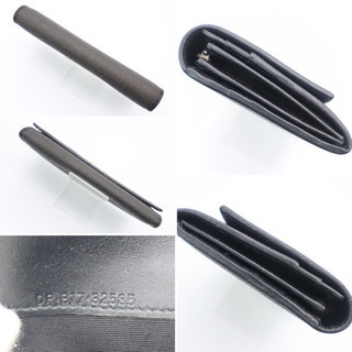 《BVLGARI/ウィークエンド 二つ折り長財布》ABランク 美品 グレー 箱