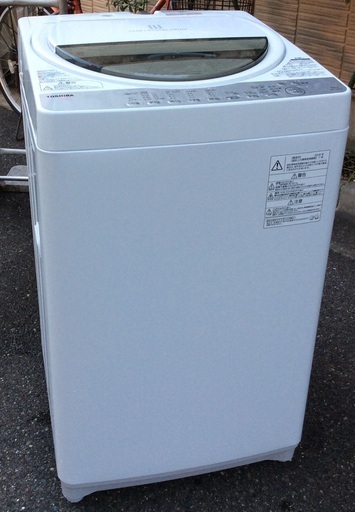 【RKGSE-380】特価！東芝/6kg/全自動洗濯機/AW-6G6/中古/2018年製/当社より近隣地域無料配達
