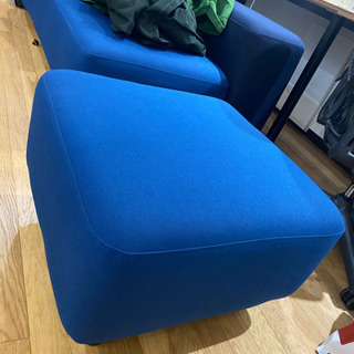 【無印良品】ネイビー ソファベンチ オットマン付き ソファベンチ・オットマン本体 | 無印良品