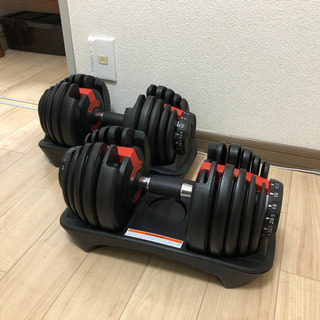 可変式ダンベル　24kg ×2 筋トレ アジャスタブルダンベル