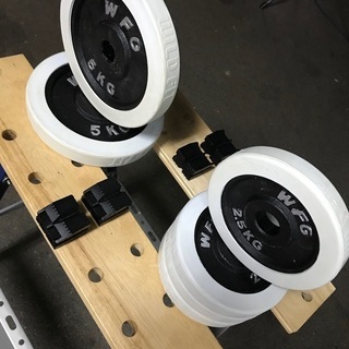 「売却済」枚数増量　バンパープレート　18枚　55キロ