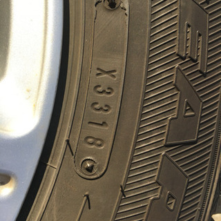 スタッドレスタイヤ145/80R13アルミホイール