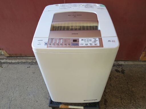 【動作確認済】大容量の9kg！　日立　洗濯機　9.0㎏　2012年製　BW-9PV