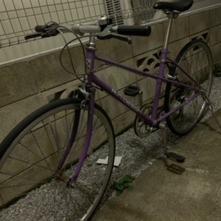 クロスバイク 700cc 7段変速 purple