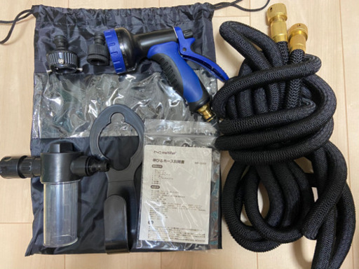 伸びるホース 散水ホース 5 15m Mochanyan 横浜のその他の中古あげます 譲ります ジモティーで不用品の処分