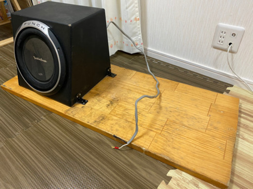 Max 800w サブウーファー30cm ロックフォードpunch Kazunori29 上尾のカーオーディオの中古あげます 譲ります ジモティーで不用品の処分