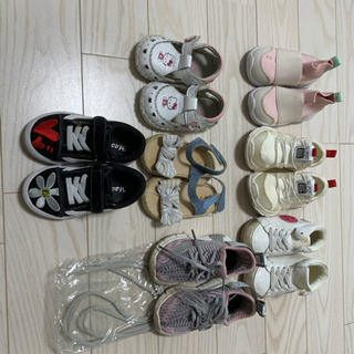 【ネット決済】◉｛子供用　靴　シューズ｝女の子用　靴　1~3歳対...
