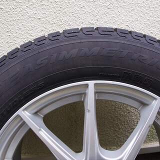 225/60R17 スタッドレスタイヤ/ホイール　4本セット