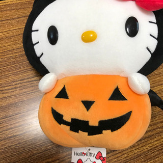 ハローキティ　ぬいぐるみ　ハロウィン