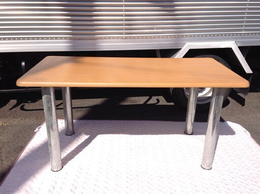 ■2766■テーブル 机 事務机 リビング机 ダイニングテーブル 約145cm×70cm