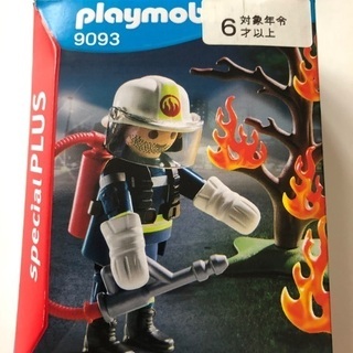 プレイモービル 消防隊員と燃える木★playmobil