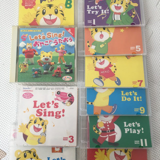 しまじろう　親子英語ほっぷ　2006年　DVD7枚　CD3枚