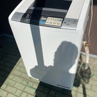 決まりました。HITACHI乾燥機付き洗濯機
