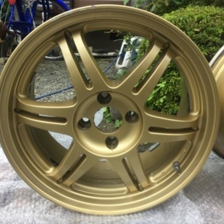 値下げしましたダウンヒルSP 100 4穴　7J 16インチ　インセット42
