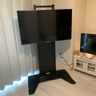 美品】2020年製 SONY KJ-43X8500G 4Kテレビ+壁寄せテレビスタンド(100-