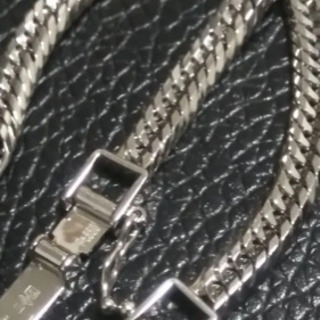 pt850 プラチナ 喜平ネックレス 25.2g 40cm 本物 造幣局刻印あり