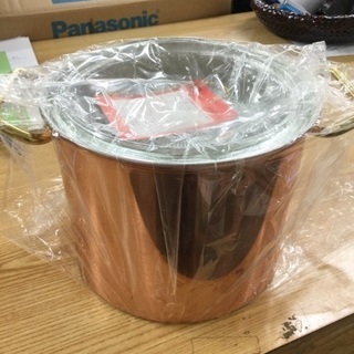 【確約1/20】【新品未使用‼️】カクセー ガラス蓋深型煮込み鍋
