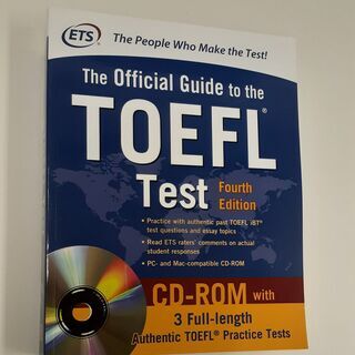 ETS公認ガイド TOEFLIBT<第4版> (英語版)　未使用美品>