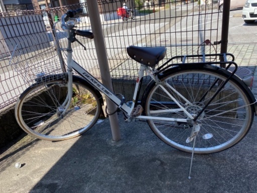 【商談成立済】27インチ自転車【6段階ギア】