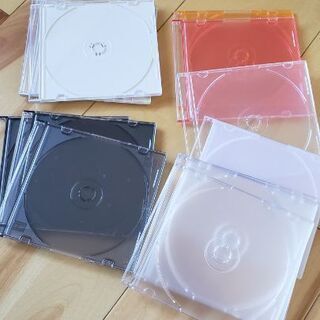 CD.DVDの空ケース15枚