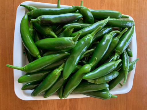 ハラペーニョ10本青唐辛子野菜辛い くろちゃん 白庭台の食品の中古あげます 譲ります ジモティーで不用品の処分