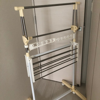 伸縮性洗濯物干し竿 Yun 墨田の家具の中古あげます 譲ります ジモティーで不用品の処分