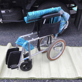 中古　日進医療器　介助用車椅子