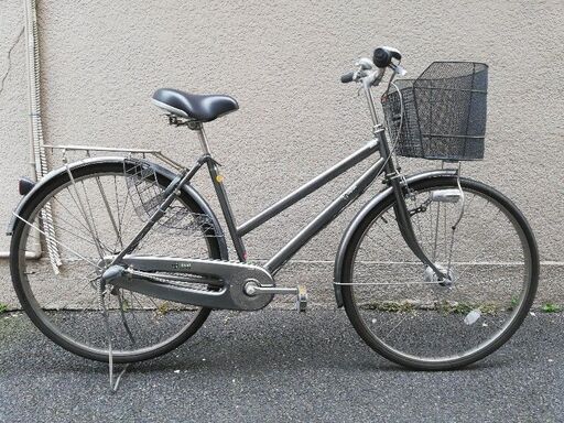 ラグーンファミリー サカモトテクノ通勤自転車28インチ 3段変速