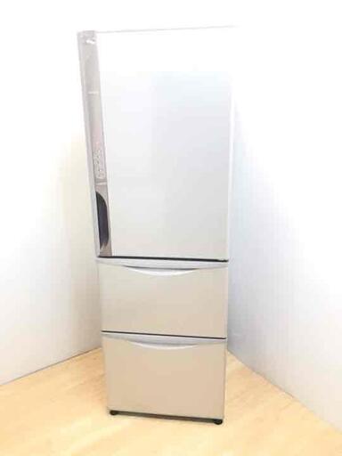 冷蔵庫　3ドア　375L　2018年製　日立　まんなか野菜室　幅60センチ