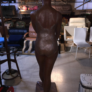 JF01155 小野健寿作 ブロンズ風全身像