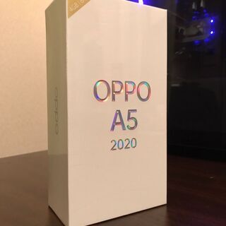完全未開封新品  OPPO A5 2020 Blue SIMフリー