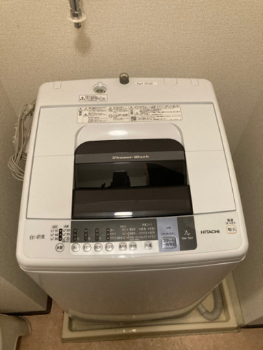 【10/25処分します】7kg 洗濯機