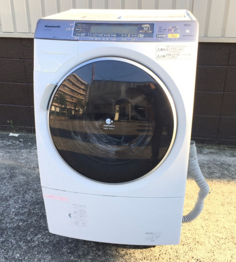 高品質の激安 Panasonic　パナソニック　ドラム式洗濯乾燥機　洗濯:9kg　右開き　2013年製　斜型　カビ取り機能　NA-VX7200R 洗濯機