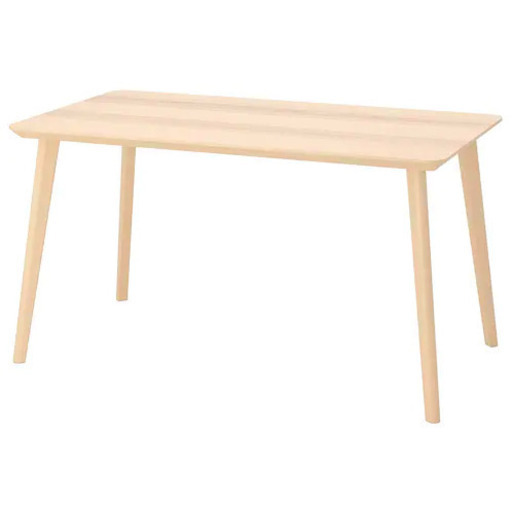使用期間約1ヶ月】IKEA LISABO リーサボー テーブル 140cm×78cm | www
