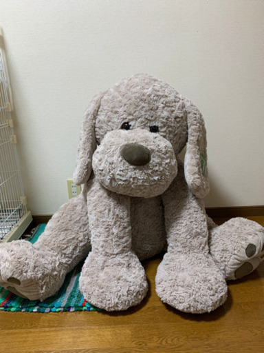 コストコ巨大犬ぬいぐるみ Kobayumi 九品仏のおもちゃ ぬいぐるみ の中古あげます 譲ります ジモティーで不用品の処分