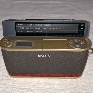 【ネット決済・配送可】極美品！SONYソニー★ホームラジオ★IC...