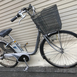 電動自転車】ヤマハ パス 4ah新品バッテリー付き 26インチ シルバー