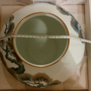 大倉陶園　「老松」　花瓶✨（サイズはスケールをご参照）　華道シリーズ