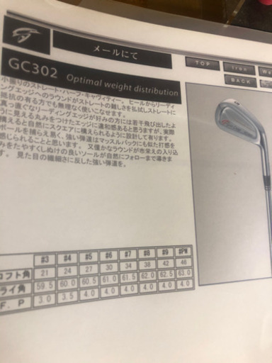 ゴルフ工房廃業の為投げ売り。セット①