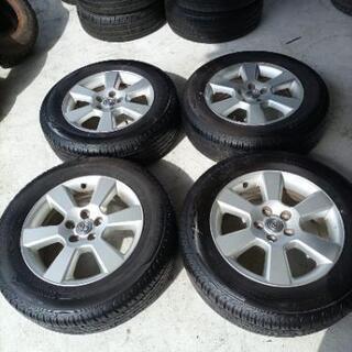 🌞225/65R17⭐ハリアー等に！バリ山！DUNLOP製TOYOTA純正アルミホイール付サマータイヤ入荷しました🌞