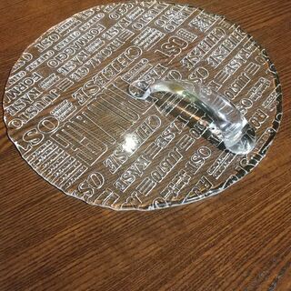 ガラスプレート　大皿