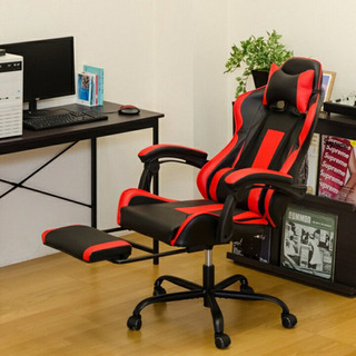 新品未開封　フルフラットパケットレーシングチェア　パソコンチェアー