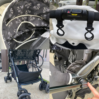 子供用品 ミッキーマウス ベビーカー クール4キャス