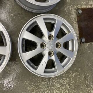 軽自動車用　新品VRX+中古アルミセットダイハツセット!!タント・ムーブ等に早い者勝ち!!②